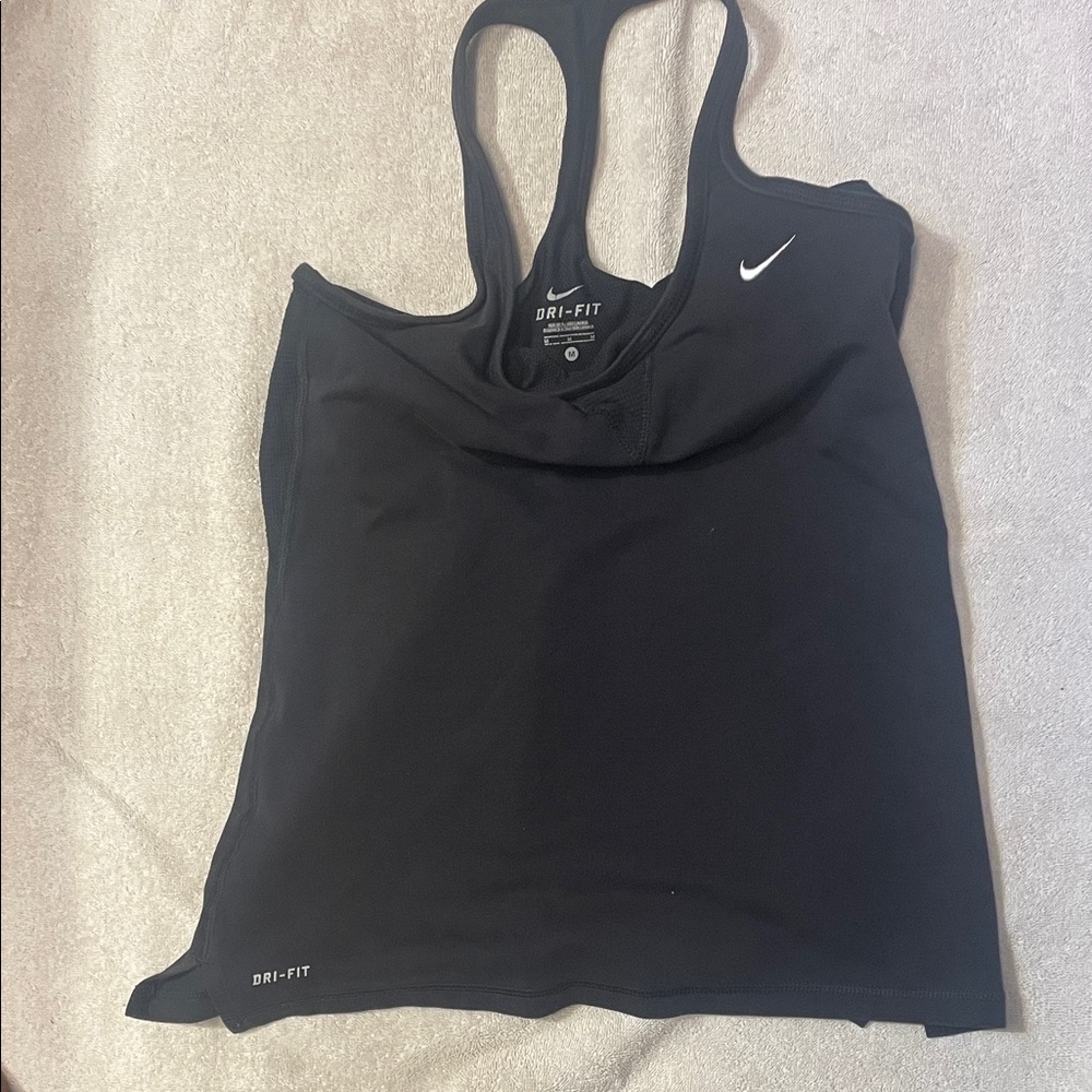 Nike Women's Black Dri-FIT Performance Tank
